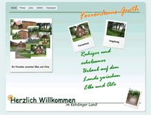 Tablet Screenshot of ferienhaus-groth.de